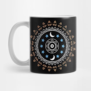 Moon Stars Mandala | Pattern Mug